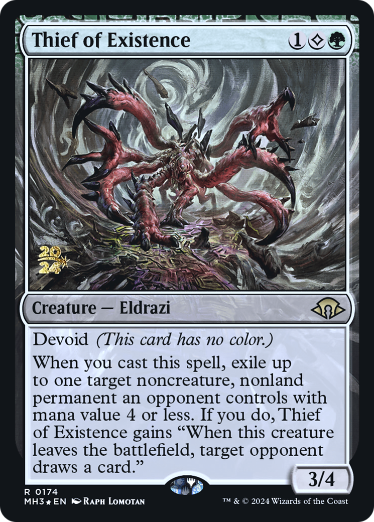 Thief of Existence (PMH3-174S) - Modern Horizons 3 Promos Foil - Premium MTG Single from Wizards of the Coast - Just $0.51! Shop now at Game Crave Tournament Store