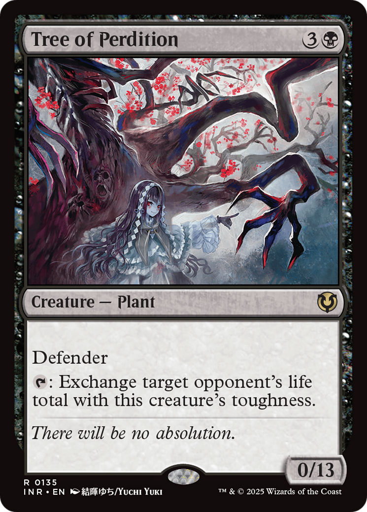 Tree of Perdition (-135) - Innistrad Remastered Foil - Premium MTG Single from Wizards of the Coast - Just $14.45! Shop now at Game Crave Tournament Store