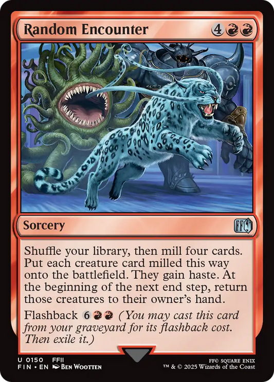 Random Encounter (FIN-150) - FINAL FANTASY - Premium MTG Single from Wizards of the Coast - Just $0.08! Shop now at Game Crave Tournament Store