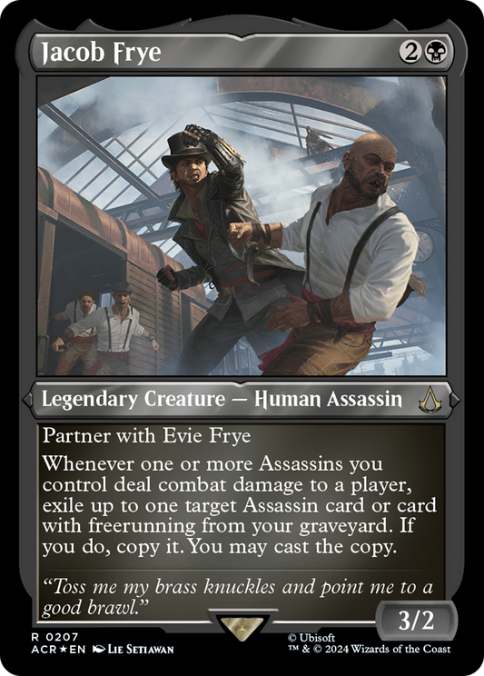 Jacob Frye (ACR-207) - Assassin's Creed Etched Foil - Premium MTG Single from Wizards of the Coast - Just $0.43! Shop now at Game Crave Tournament Store