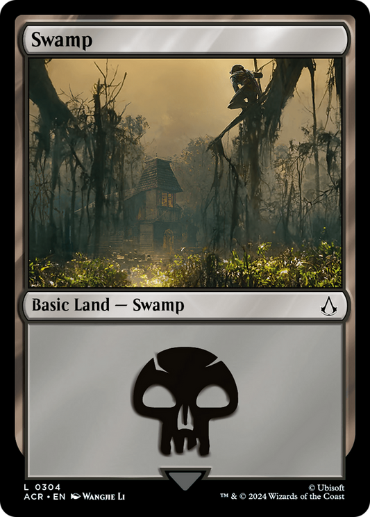 Swamp (ACR-304) - Assassin's Creed - Premium MTG Single from Wizards of the Coast - Just $0.25! Shop now at Game Crave Tournament Store