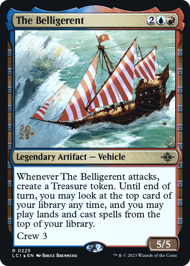 The Belligerent (PLCI-225S) - The Lost Caverns of Ixalan Promos Foil - Premium MTG Single from Wizards of the Coast - Just $0.75! Shop now at Game Crave Tournament Store