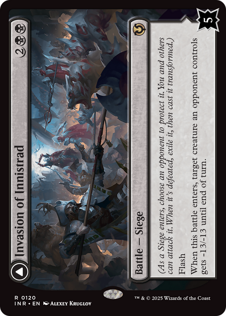 Invasion of Innistrad // Deluge of the Dead (-120) - Innistrad Remastered Foil - Premium MTG Single from Wizards of the Coast - Just $0.25! Shop now at Game Crave Tournament Store