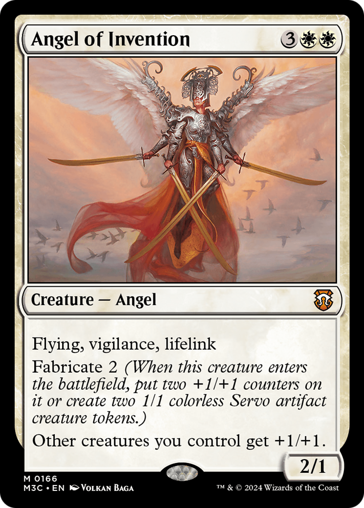 Angel of Invention (M3C-166) - Modern Horizons 3 Commander Foil - Premium MTG Single from Wizards of the Coast - Just $0.25! Shop now at Game Crave Tournament Store