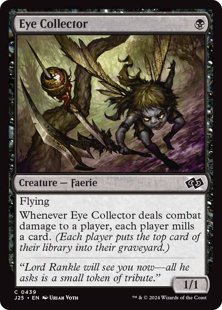 Eye Collector (J25-439) - Foundations Jumpstart - Premium MTG Single from Wizards of the Coast - Just $0.25! Shop now at Game Crave Tournament Store
