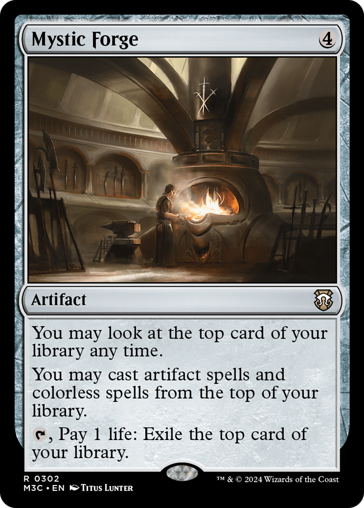 Mystic Forge (M3C-302) - Modern Horizons 3 Commander - Premium MTG Single from Wizards of the Coast - Just $1.13! Shop now at Game Crave Tournament Store