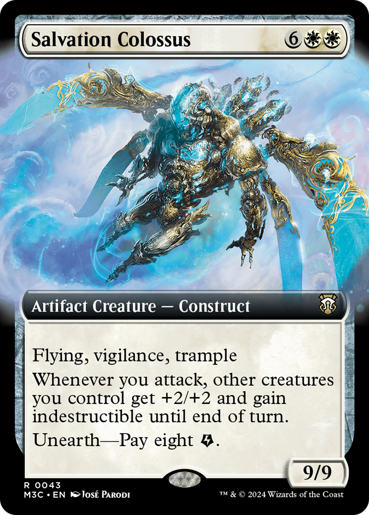 Salvation Colossus (M3C-043) - Modern Horizons 3 Commander: (Extended Art) Foil - Premium MTG Single from Wizards of the Coast - Just $0.30! Shop now at Game Crave Tournament Store