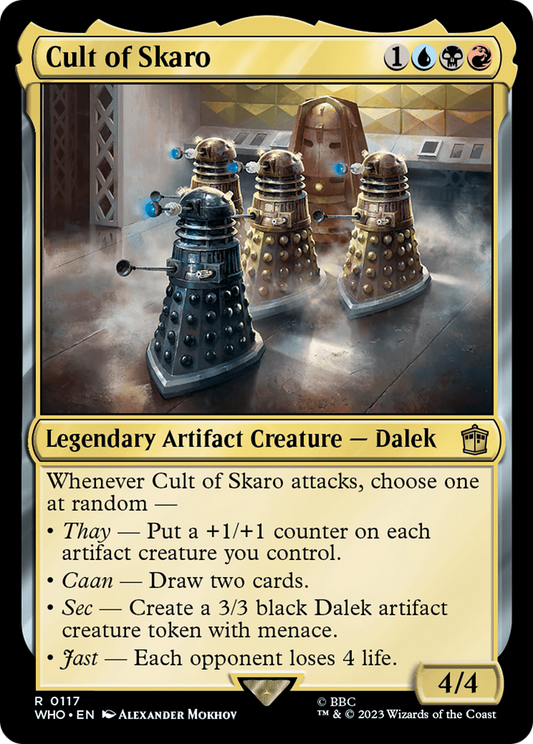 Cult of Skaro (WHO-117) - Doctor Who - Premium MTG Single from Wizards of the Coast - Just $0.25! Shop now at Game Crave Tournament Store