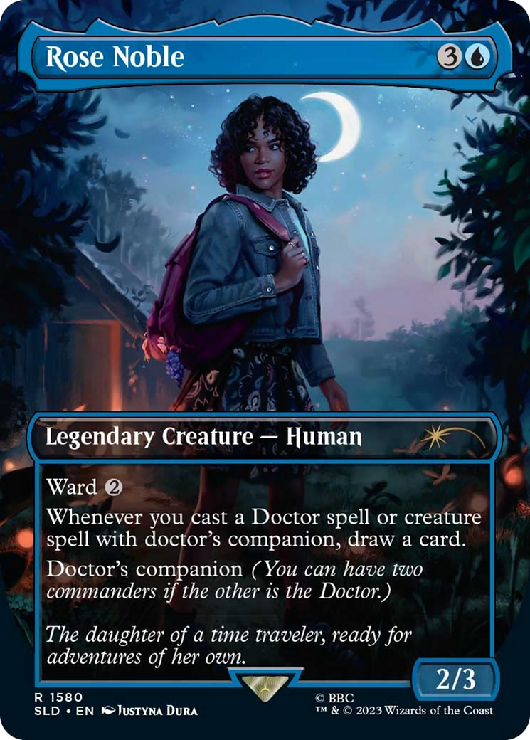Rose Noble (SLD-1580) - Secret Lair Drop (Borderless) - Premium MTG Single from Wizards of the Coast - Just $5.95! Shop now at Game Crave Tournament Store