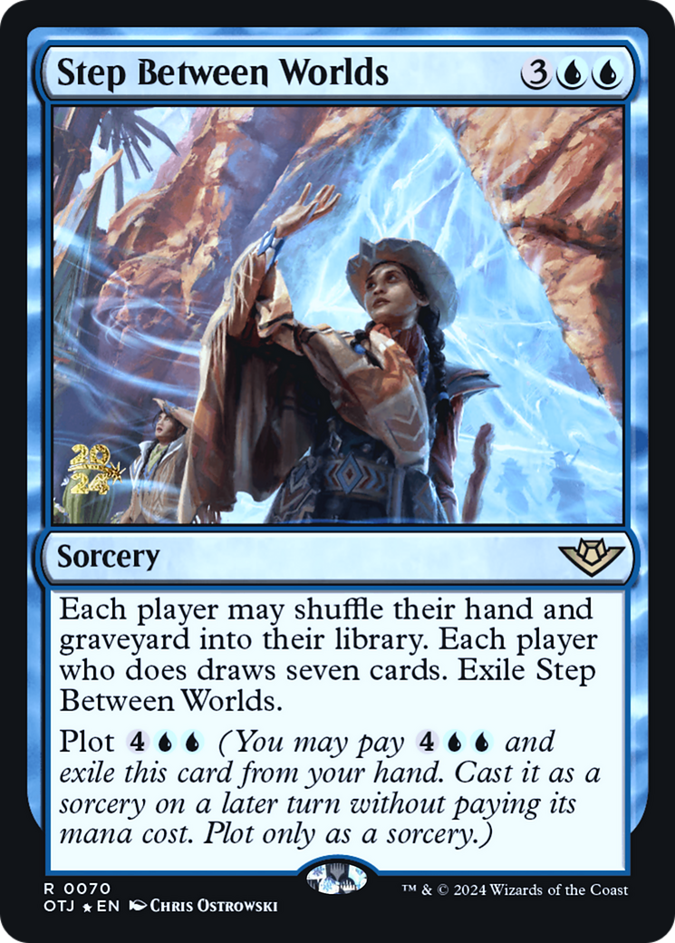Step Between Worlds (POTJ-70S) - Outlaws of Thunder Junction Promos Foil - Premium MTG Single from Wizards of the Coast - Just $0.38! Shop now at Game Crave Tournament Store