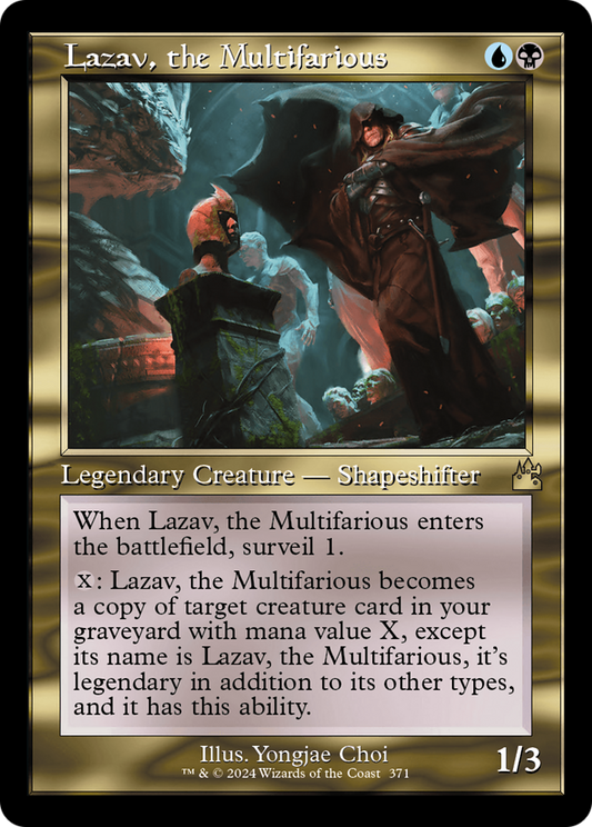 Lazav, the Multifarious (RVR-371) - Ravnica Remastered - Premium MTG Single from Wizards of the Coast - Just $0.25! Shop now at Game Crave Tournament Store