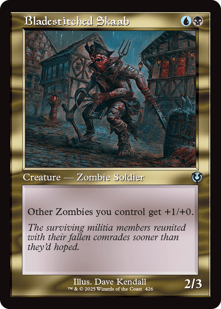 Bladestitched Skaab (Retro Frame) (-426) - Innistrad Remastered - Premium MTG Single from Wizards of the Coast - Just $0.26! Shop now at Game Crave Tournament Store