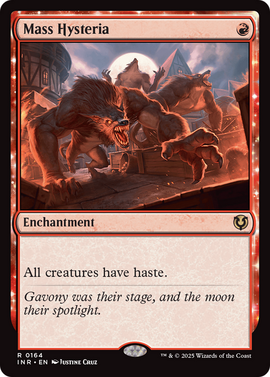 Mass Hysteria (-164) - Innistrad Remastered Foil - Premium MTG Single from Wizards of the Coast - Just $1.73! Shop now at Game Crave Tournament Store