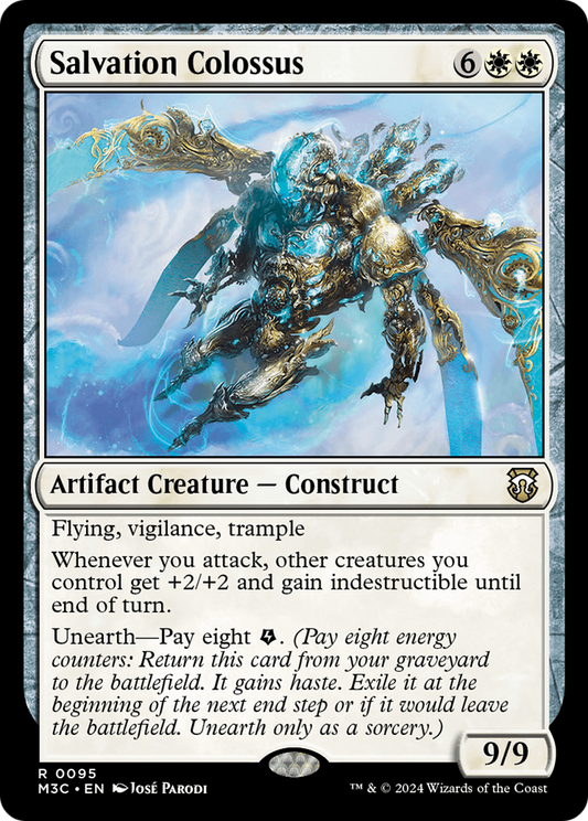 Salvation Colossus (M3C-095) - Modern Horizons 3 Commander - Premium MTG Single from Wizards of the Coast - Just $0.25! Shop now at Game Crave Tournament Store