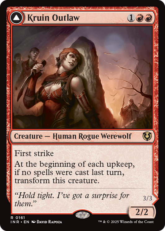 Kruin Outlaw (-161) - Innistrad Remastered - Premium MTG Single from Wizards of the Coast - Just $0.26! Shop now at Game Crave Tournament Store