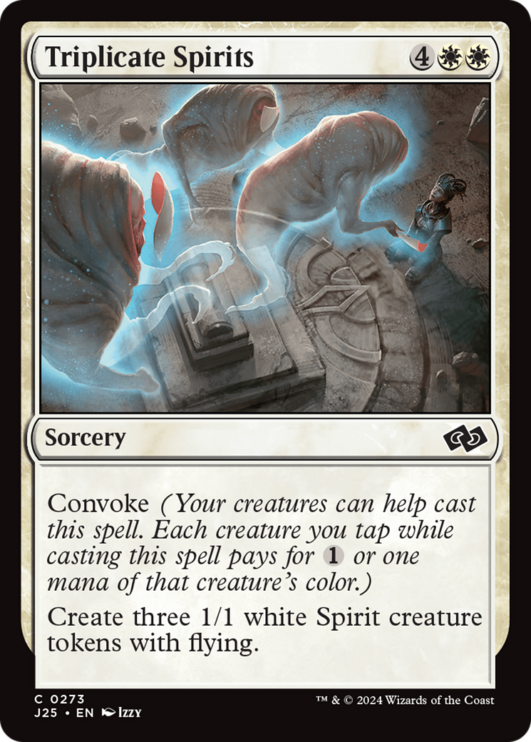 Triplicate Spirits (J25-273) - Foundations Jumpstart - Premium MTG Single from Wizards of the Coast - Just $0.25! Shop now at Game Crave Tournament Store