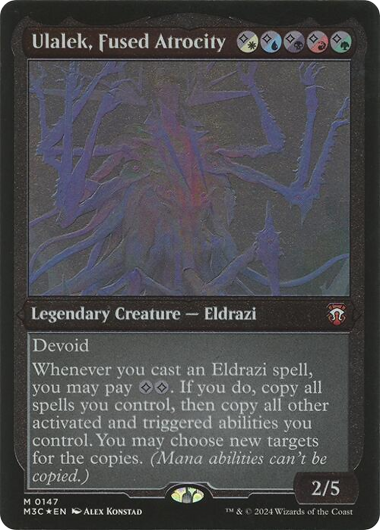 Ulalek, Fused Atrocity (M3C-147) - Modern Horizons 3 Commander Foil