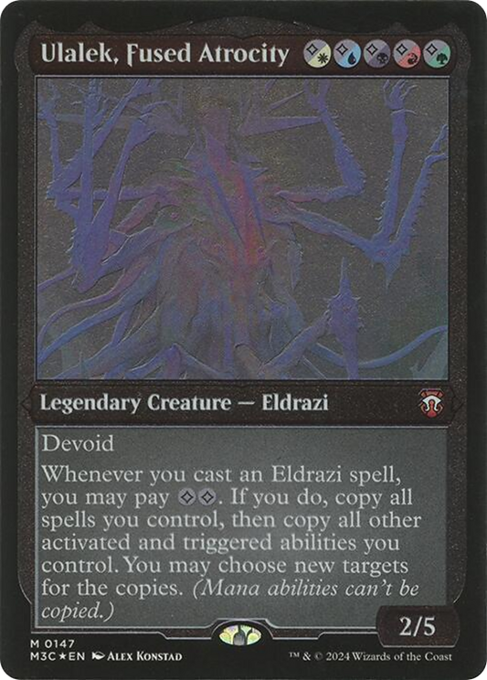 Ulalek, Fused Atrocity (M3C-147) - Modern Horizons 3 Commander Foil