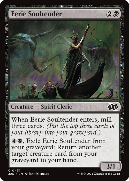 Eerie Soultender (J25-431) - Foundations Jumpstart - Premium MTG Single from Wizards of the Coast - Just $0.25! Shop now at Game Crave Tournament Store