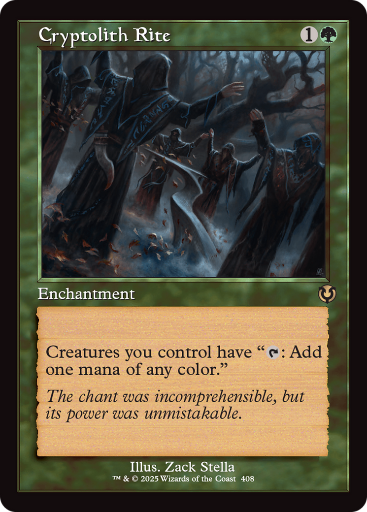 Cryptolith Rite (Retro Frame) (-408) - Innistrad Remastered - Premium MTG Single from Wizards of the Coast - Just $1.60! Shop now at Game Crave Tournament Store