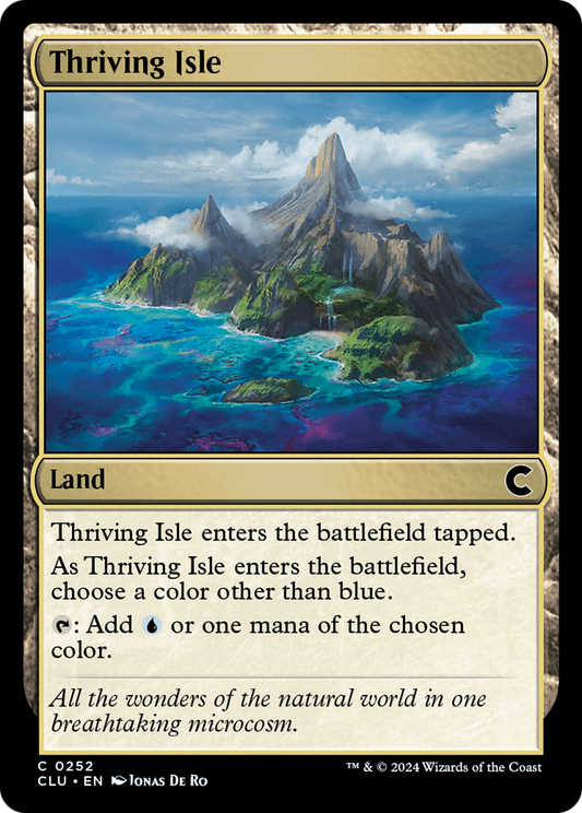 Thriving Isle (CLU-252) - Ravnica: Clue Edition - Premium MTG Single from Wizards of the Coast - Just $0.25! Shop now at Game Crave Tournament Store