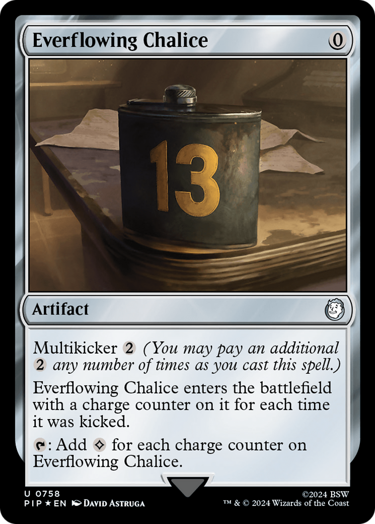 Everflowing Chalice (PIP-758) - Fallout Foil - Premium MTG Single from Wizards of the Coast - Just $6.32! Shop now at Game Crave Tournament Store