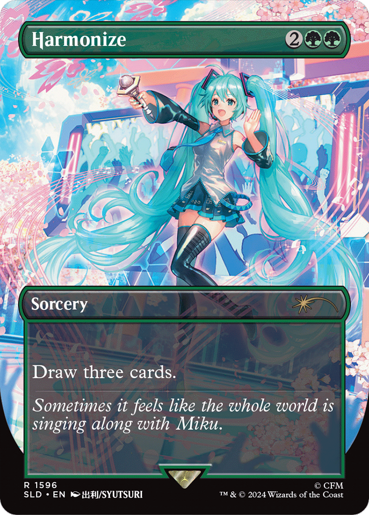 Harmonize (SLD-1596) - Secret Lair Drop (Borderless) - Premium MTG Single from Wizards of the Coast - Just $11! Shop now at Game Crave Tournament Store