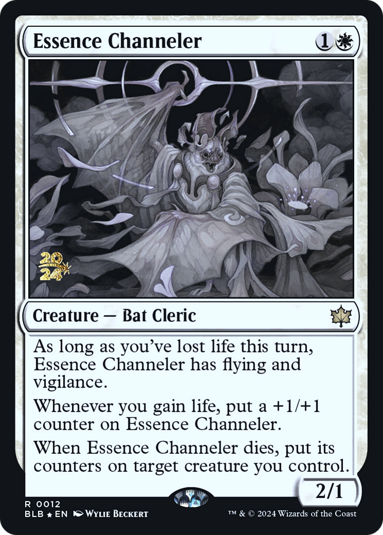 Essence Channeler (PBLB-12S) - Bloomburrow Promos Foil - Premium MTG Single from Wizards of the Coast - Just $1.21! Shop now at Game Crave Tournament Store