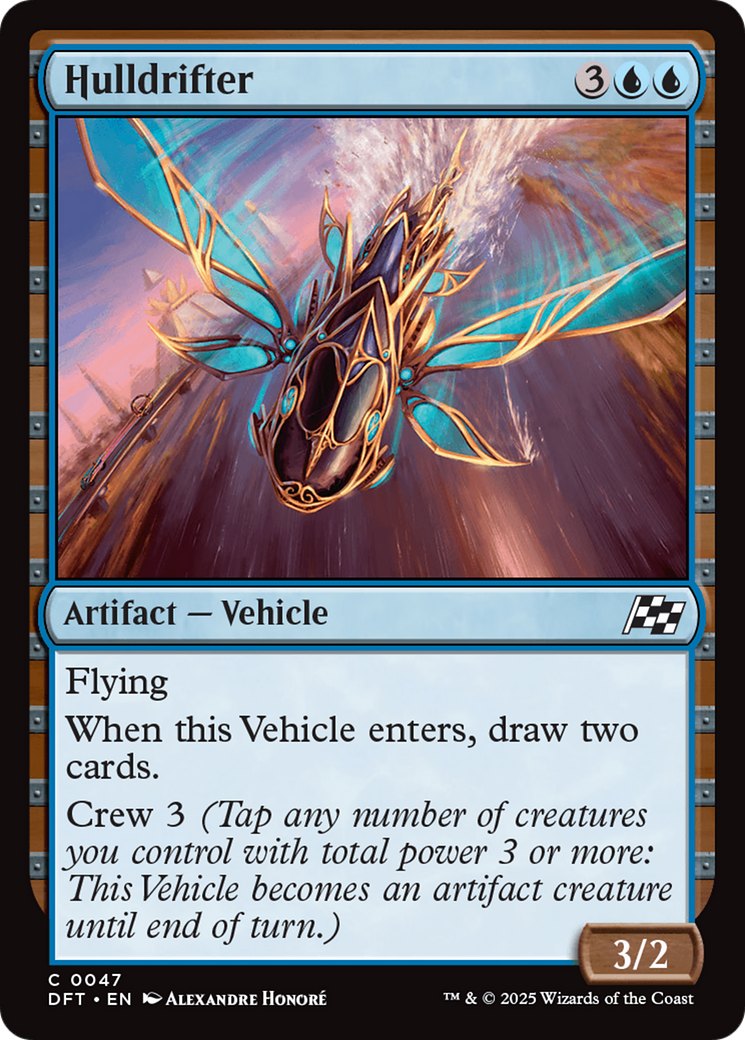 Hulldrifter (DFT-047) - Aetherdrift Foil - Premium MTG Single from Wizards of the Coast - Just $0.08! Shop now at Game Crave Tournament Store