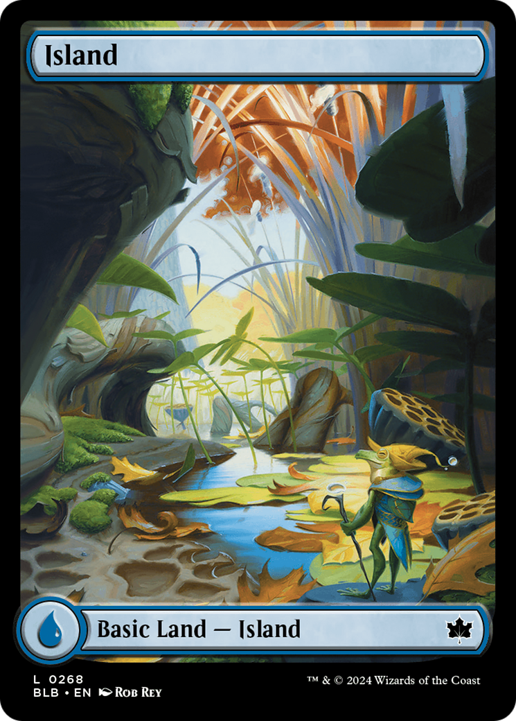 Island (BLB-268) - Bloomburrow - Premium MTG Single from Wizards of the Coast - Just $0.25! Shop now at Game Crave Tournament Store