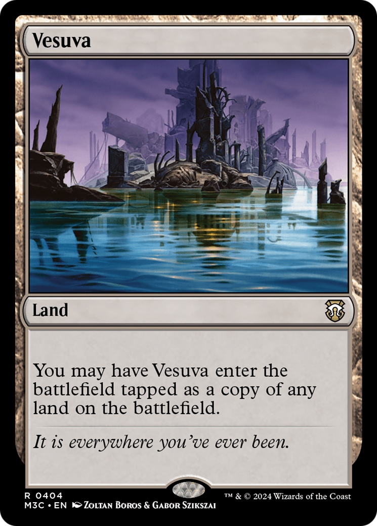 Vesuva (M3C-404) - Modern Horizons 3 Commander - Premium MTG Single from Wizards of the Coast - Just $2.01! Shop now at Game Crave Tournament Store
