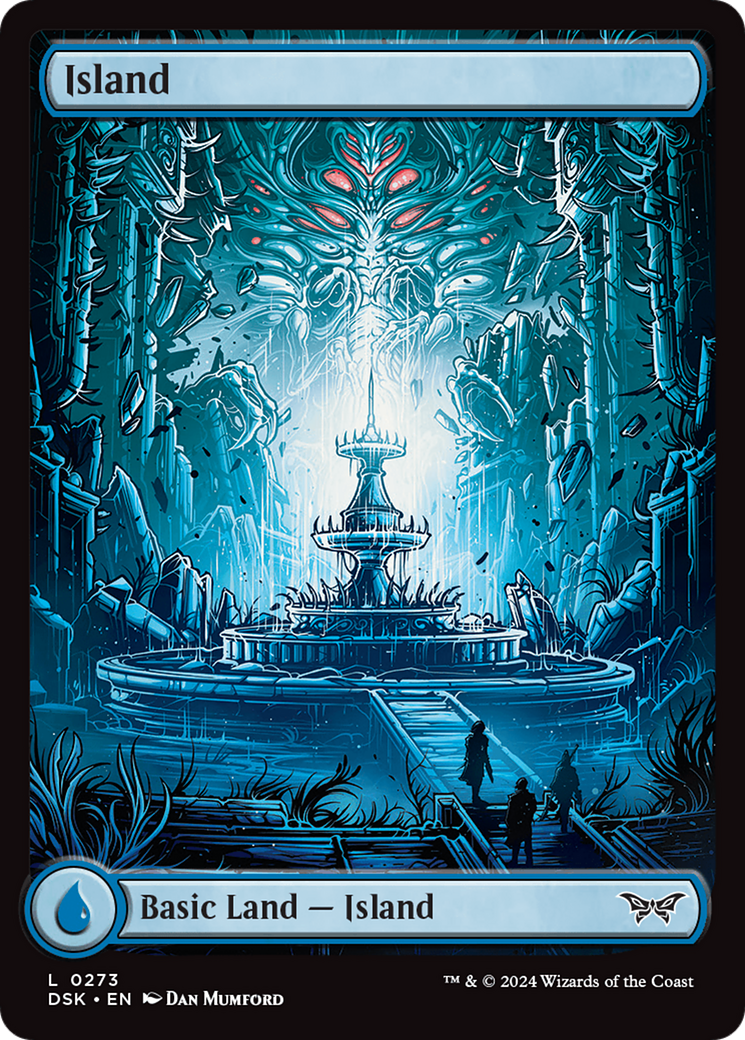 Island (DSK-273) - Duskmourn: House of Horror Foil - Premium MTG Single from Wizards of the Coast - Just $0.30! Shop now at Game Crave Tournament Store