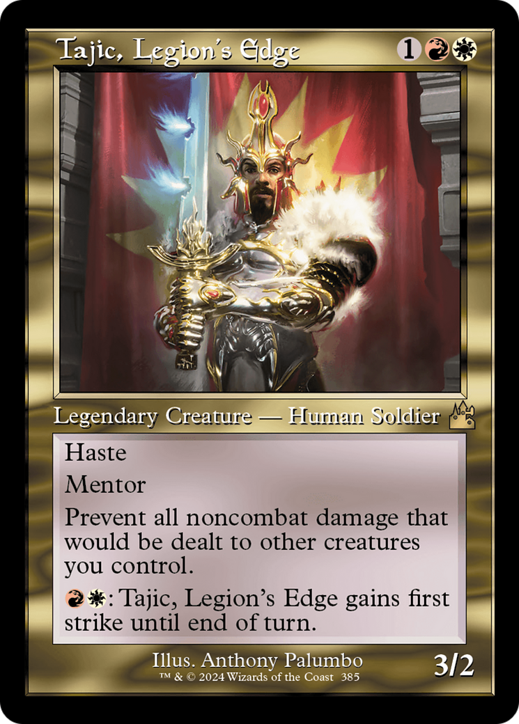 Tajic, Legion's Edge (RVR-385) - Ravnica Remastered Foil - Premium MTG Single from Wizards of the Coast - Just $0.25! Shop now at Game Crave Tournament Store