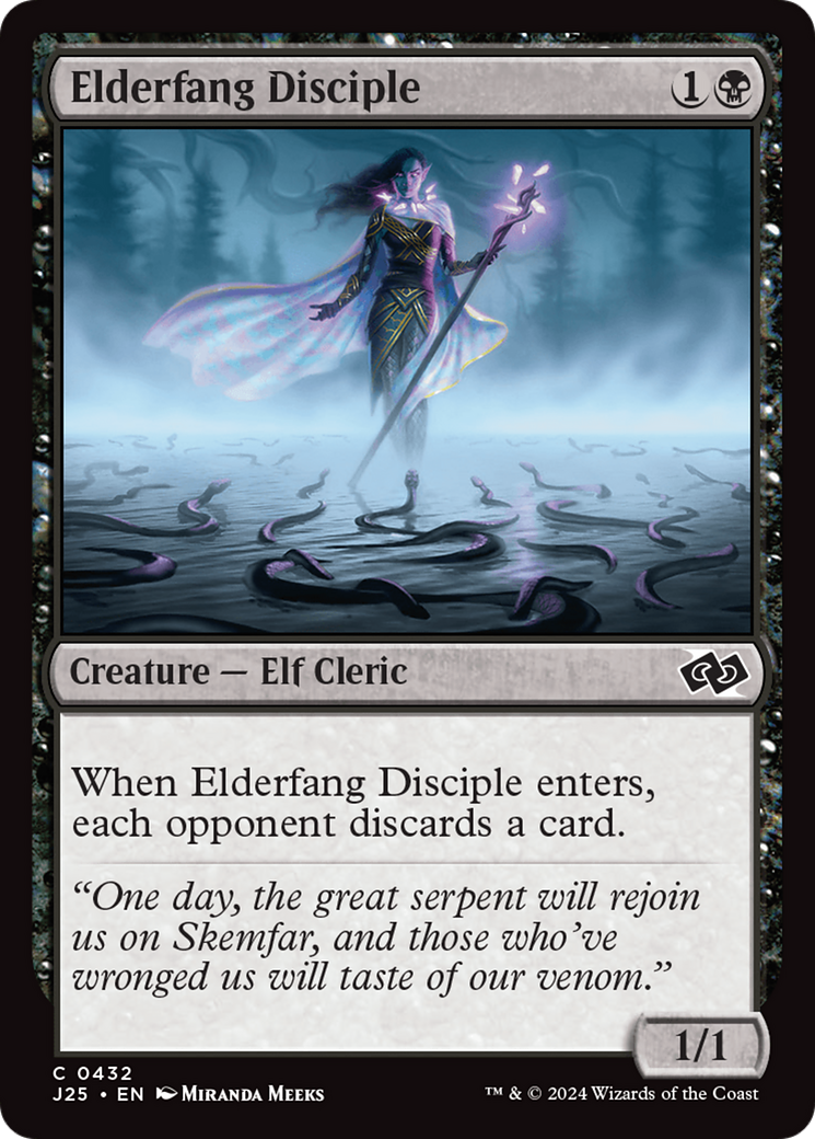 Elderfang Disciple (J25-432) - Foundations Jumpstart - Premium MTG Single from Wizards of the Coast - Just $0.25! Shop now at Game Crave Tournament Store
