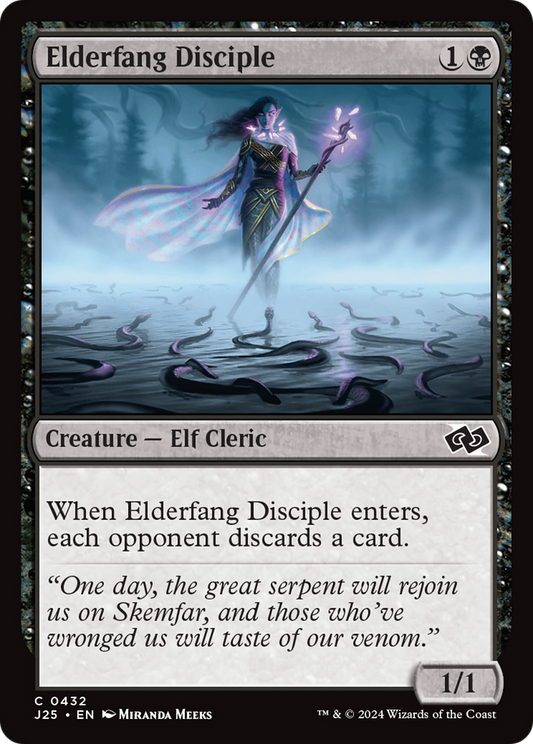 Elderfang Disciple (J25-432) - Foundations Jumpstart - Premium MTG Single from Wizards of the Coast - Just $0.25! Shop now at Game Crave Tournament Store