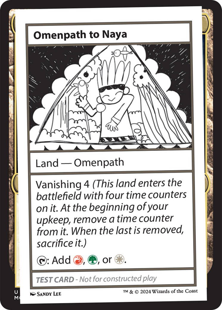 Omenpath to Naya (MB2-379) - Mystery Booster 2 - Premium MTG Single from Wizards of the Coast - Just $0.25! Shop now at Game Crave Tournament Store