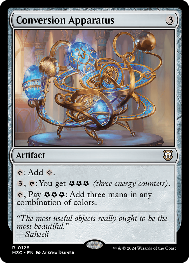 Conversion Apparatus (M3C-128) - Modern Horizons 3 Commander Foil - Premium MTG Single from Wizards of the Coast - Just $0.26! Shop now at Game Crave Tournament Store