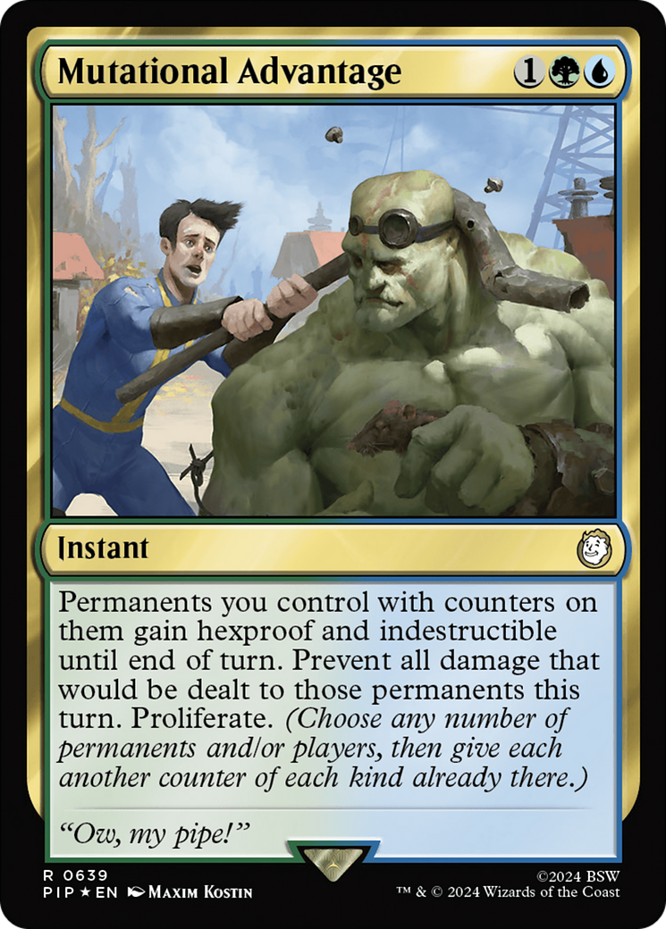 Mutational Advantage (PIP-639) - Fallout - Premium MTG Single from Wizards of the Coast - Just $4.90! Shop now at Game Crave Tournament Store