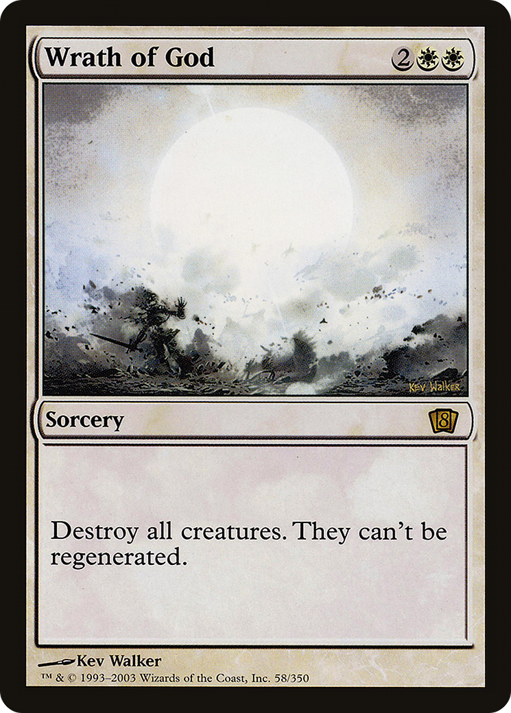 Wrath of God (8ED-058) - 8th Edition Foil