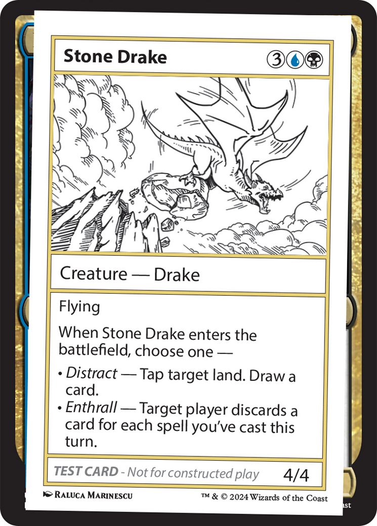 Stone Drake (MB2-363) - Mystery Booster 2 - Premium MTG Single from Wizards of the Coast - Just $0.26! Shop now at Game Crave Tournament Store