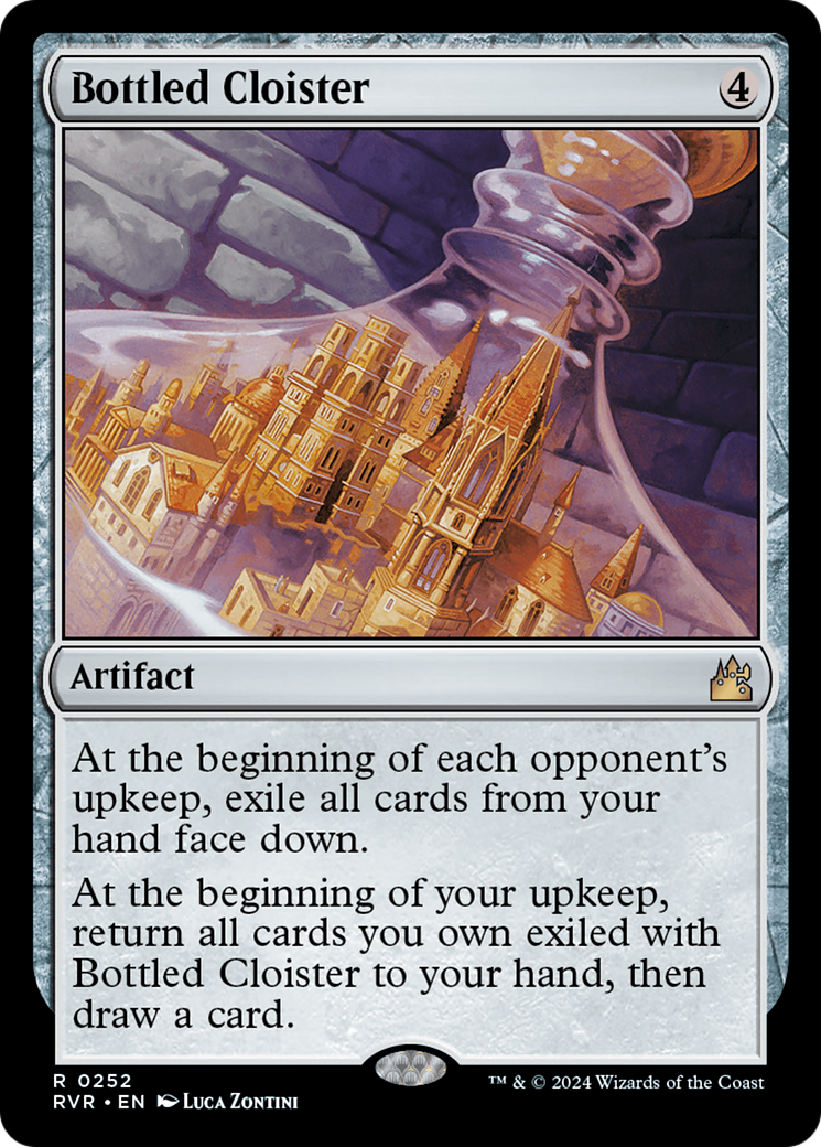 Bottled Cloister (RVR-252) - Ravnica Remastered Foil - Premium MTG Single from Wizards of the Coast - Just $0.25! Shop now at Game Crave Tournament Store