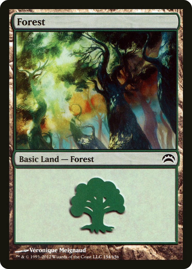 Forest (PC2-154) - Planechase 2012 Foil