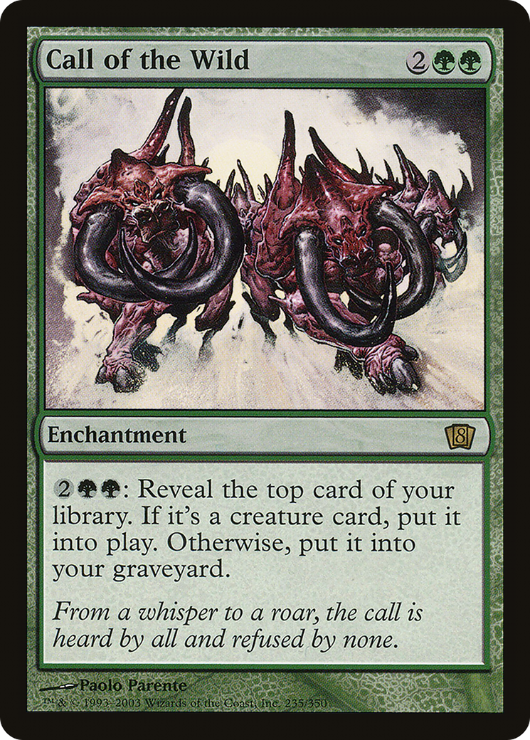 Call of the Wild (8ED-235★) - 8th Edition Foil
