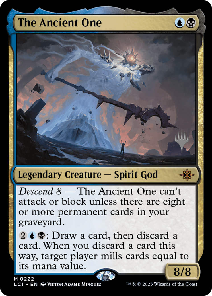 The Ancient One (PLCI-222P) - The Lost Caverns of Ixalan Promos Foil - Premium MTG Single from Wizards of the Coast - Just $0.83! Shop now at Game Crave Tournament Store