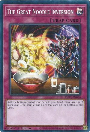 The Great Noodle Inversion (DABL-EN080) - Darkwing Blast 1st Edition - Premium Yugioh Single from Konami - Just $0.25! Shop now at Game Crave Tournament Store
