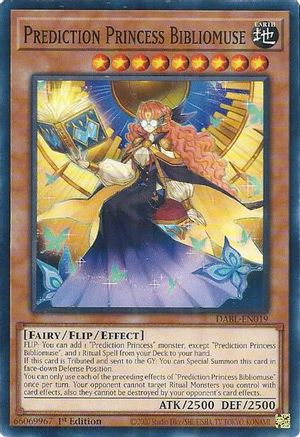 Prediction Princess Bibliomuse (DABL-EN019) - Darkwing Blast 1st Edition - Premium Yugioh Single from Konami - Just $0.25! Shop now at Game Crave Tournament Store