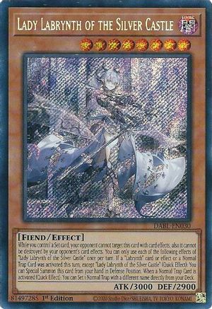 Lady Labrynth of the Silver Castle (DABL-EN030) - Darkwing Blast 1st Edition - Premium Yugioh Single from Konami - Just $1.84! Shop now at Game Crave Tournament Store