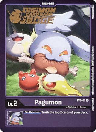 Pagumon (Judge Pack 2) (ST6-01) - Starter Deck 06: Venomous Violet Foil - Premium Digimon Single from Bandai - Just $0.47! Shop now at Game Crave Tournament Store