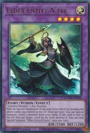 Elder Entity N'tss (MAMA-EN063) - Magnificent Mavens 1st Edition - Premium Yugioh Single from Konami - Just $0.26! Shop now at Game Crave Tournament Store