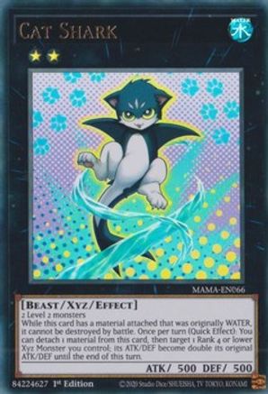 Cat Shark (MAMA-EN066) - Magnificent Mavens 1st Edition - Premium Yugioh Single from Konami - Just $0.25! Shop now at Game Crave Tournament Store